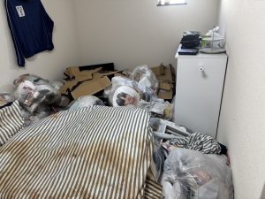 ゴミ屋敷片付けのビフォー