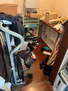 片付ける前のビフォー写真