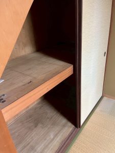 片付け後の押入れのアフター写真