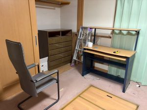 片付けビフォー